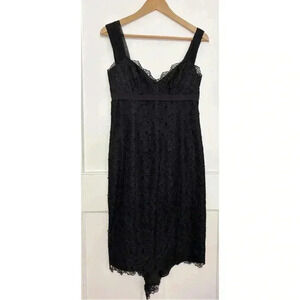 WOMEN’S Silk, Lacey Nicole Miller Black Dress Size 8